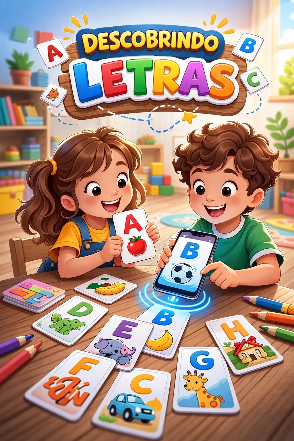 Capa do jogo Descobrindo Letras