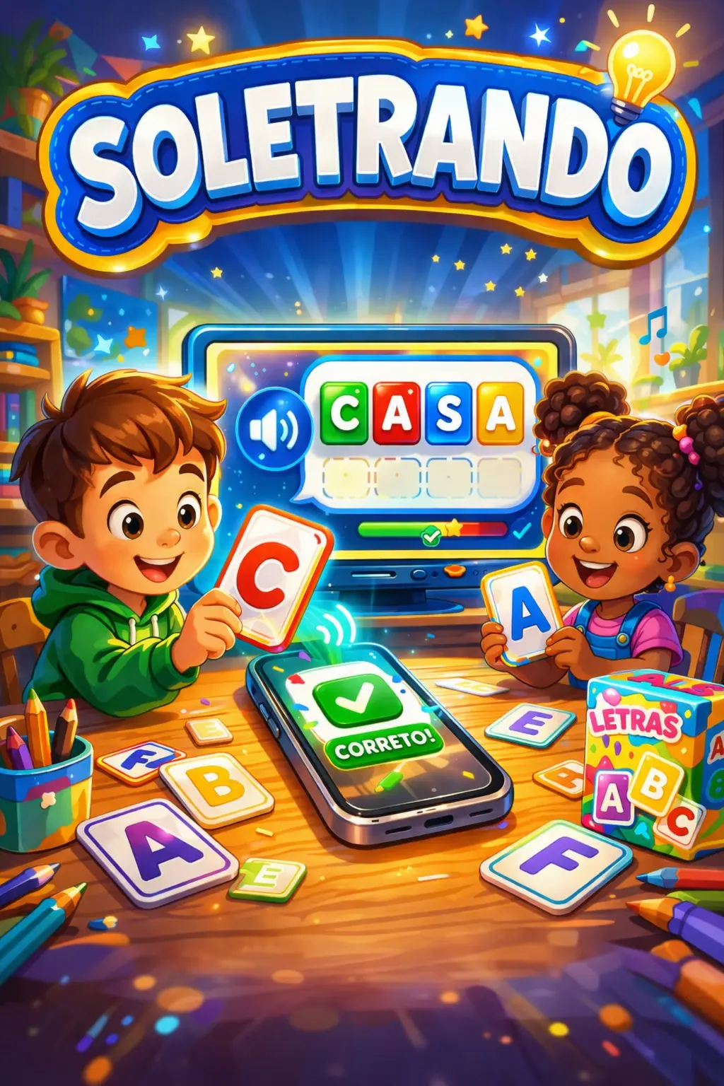 Capa do jogo Soletrando