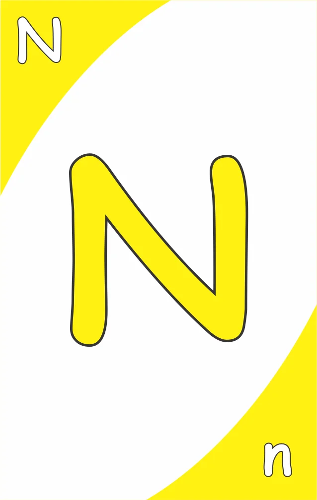 Letra N
