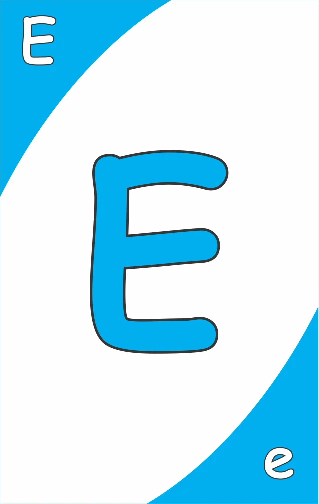 Letra E