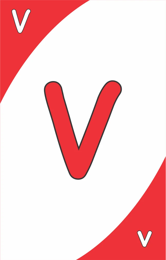 Letra V