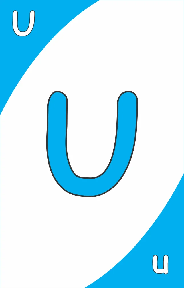 Letra U